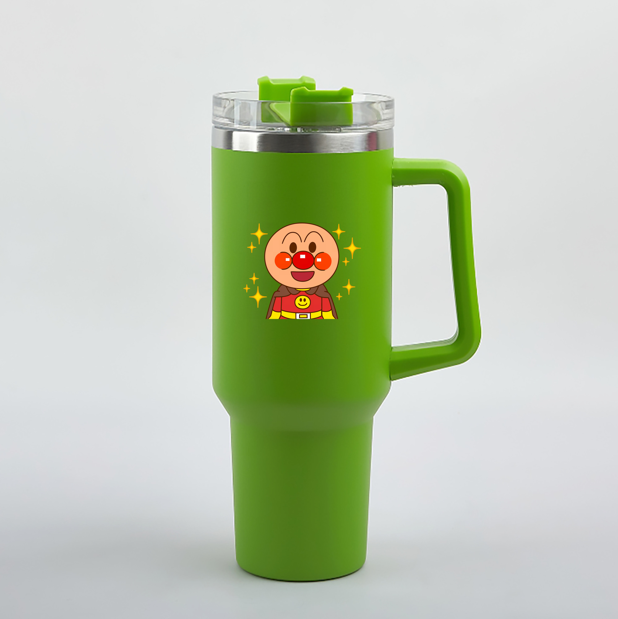 （画像用） アンパンマン Anpanman 1200mL車用タンブラー（カラープリント）